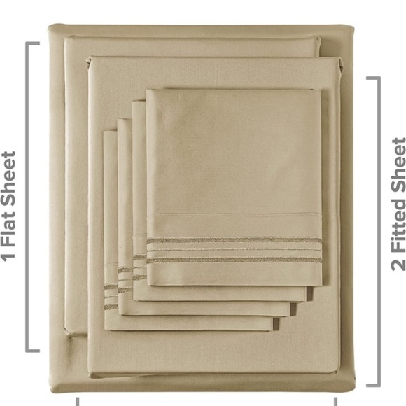 Cgk Linens split king sheets set - Picture 5 of 7